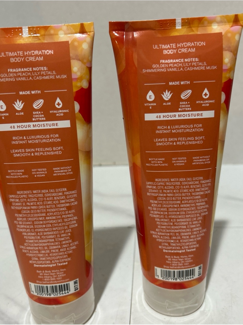 Bath & Body Works Cashmere Glow Body Cream - Orange, Gold - Picture 2 of 3
